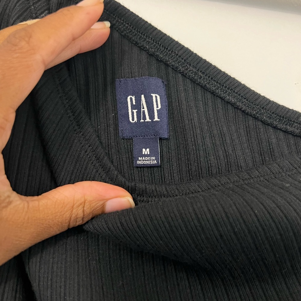 GAP Rib One-Shoulder Dress - Picture 4 of 5